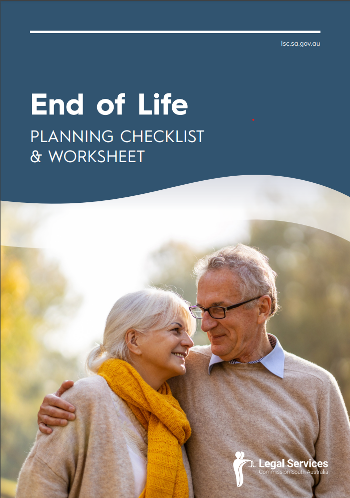 End of Life Planning Checklist and Worksheet